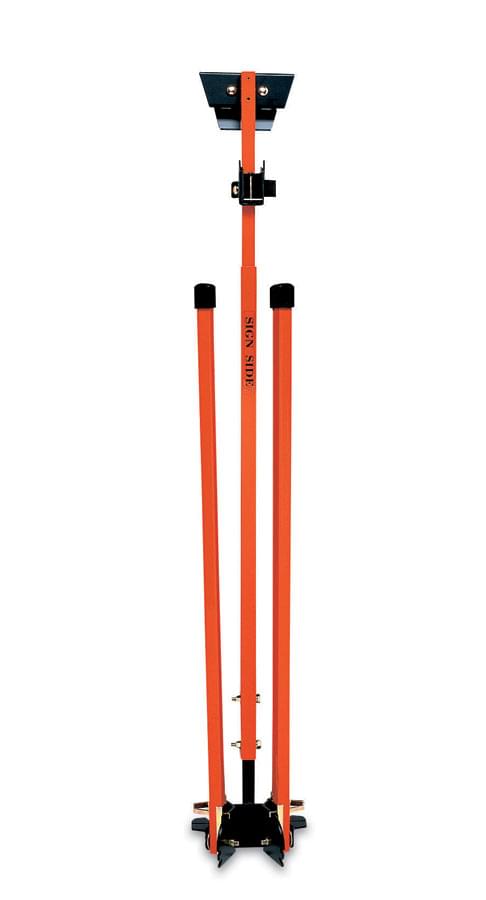 Econo-Buster Stand 2 units per box w/ telescoping inner mast w/ Roll-up Sign Mounting Bracket