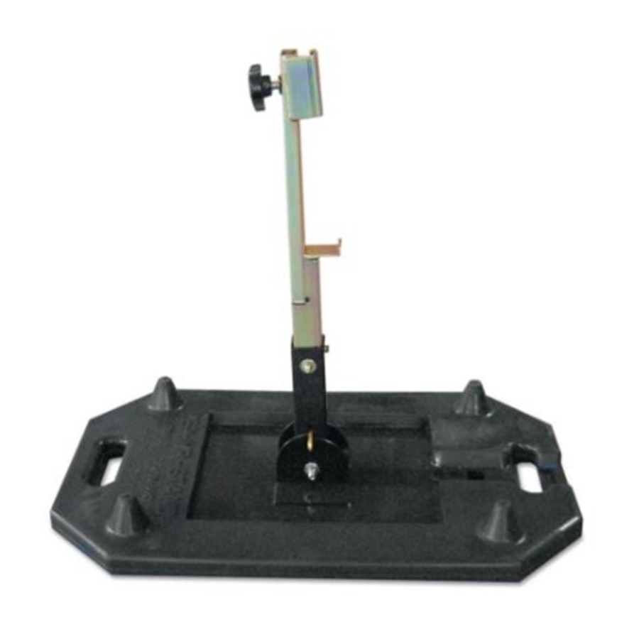 Zephyr Rubber Base Sign Stand, Pallet of 30 units w/ Universal Sign Holder, Bulk Pack