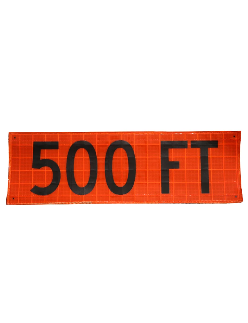 Overlay, 9" x 28" Reflective Center for 48" RLC, Velcro