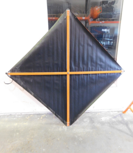 Roll Up Sign, 48x48 Diamond Grade PP HF Rough Road Ahead