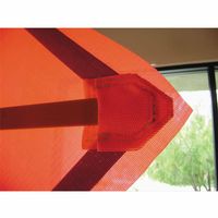 Roll Up Sign, 48x48 Mesh PP HF No Light Duty Thru Traffic