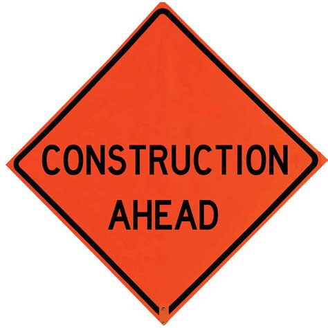 Roll Up Sign, 36x36 Non Reflective Vinyl PP HF Caution Search & Rescue Ahead