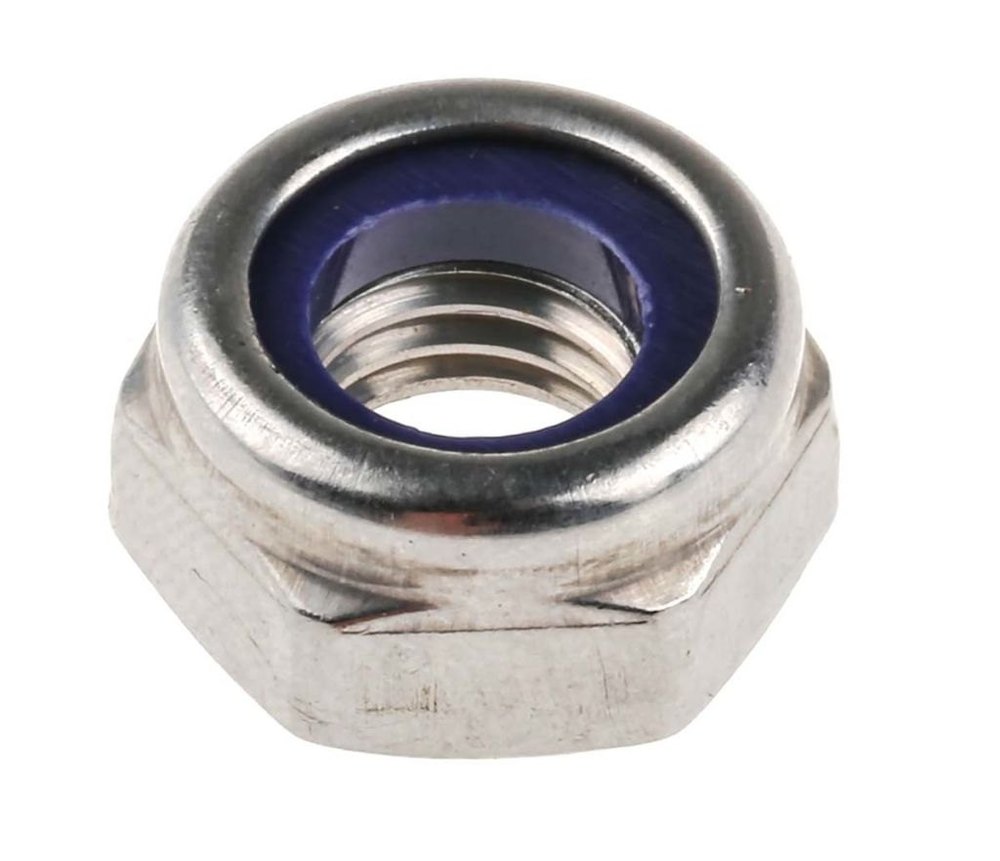 Nut, Lock for Type III, 3/8" with Plastic Lock, Z/P