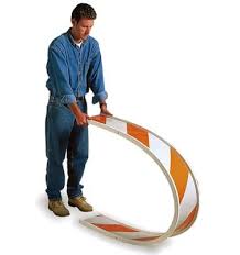 12' Phoenix White Plastic Rail Non Sheeted – 12' x 8" HDPE Type III Boards, w/UV Additive, Corona Treated, Both Sides