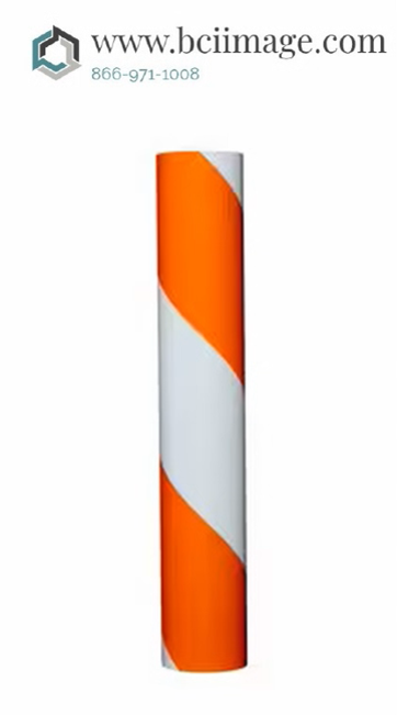 Flexible Plastic Panel, 12" x 24" 3M Engineer Grade Sheeting (7334) 1-Side Right