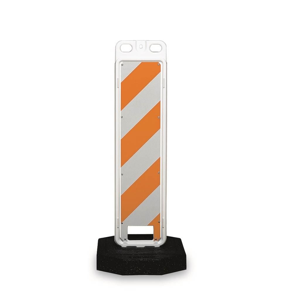 Step-N-Lock, 8" x 24" White Vertical Panel 3M Engineer Grade (7334) 2-Sides, 28 lb Base