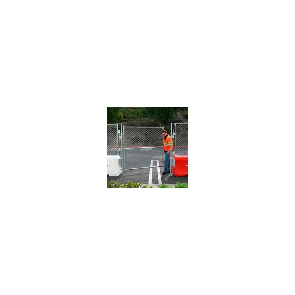 Water Wall Fence Panel Assembled, 6' 1" W x 4' 3"H Galvanized Steel Fence Includes: 1 72" T-Pin w/Keeper Pin (LL)