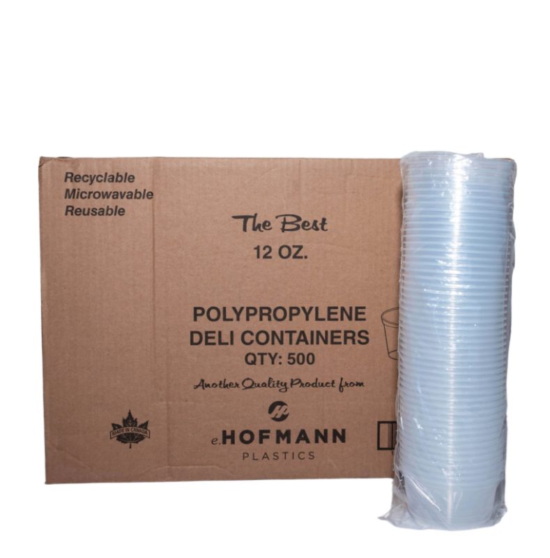 Container Deli, Lid Clear PP, Hofmann