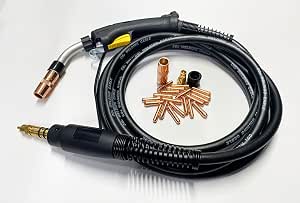 350A,BTB MIG Gun,20'(6.10m),.035"(0.9mm),Miller®,EZFL