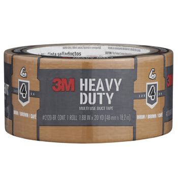 3M™ Heavy Duty Brown Duct Tape, 2120-BR, 1.88 in x 20 yd (48mm x 18.2m)