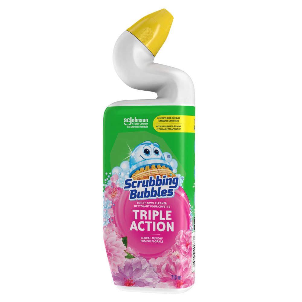 TRIPLE ACTION TOILET BOWL CLEANER – FLORAL FUSION