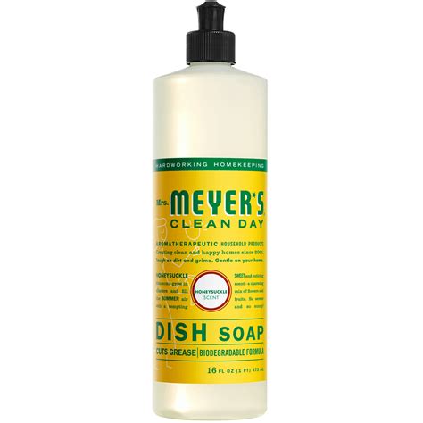 Mrs. Meyer's® Clean Day Dish Soap – Honeysuckle