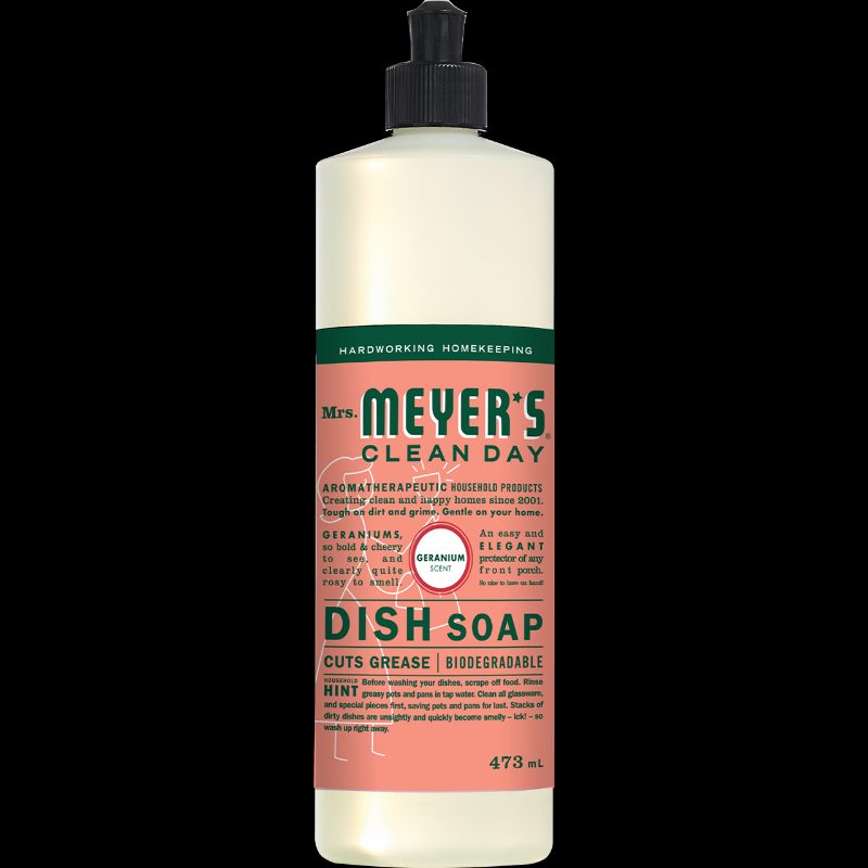 Mrs. Meyer's® Clean Day Dish Soap – Geranium