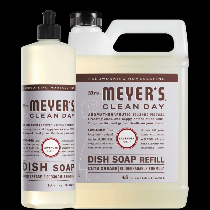 Mrs. Meyer's® Clean Day Dish Soap Refill – Lavender
