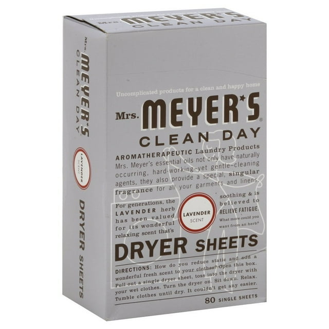 Mrs. Meyer's® Clean Day Dryer Sheets – Lavender