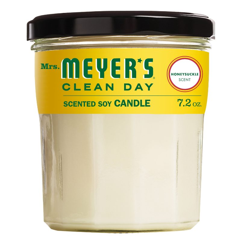 Mrs. Meyer's® Clean Day Large Soy Candle – Honeysuckle