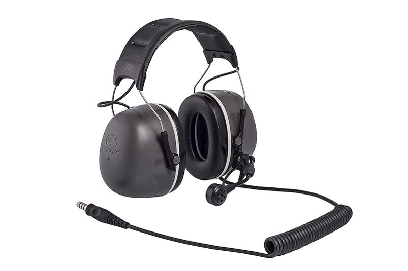 3M™ PELTOR™ CH-5 High Attenuation Headset MT73H450A-86, NATO Wired Headband, 31dB NRR