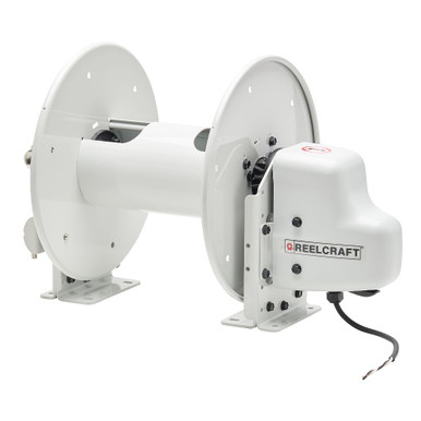 Motor Driven Reel 12" – Powder Coated Gray, 3000 psi, SS Swivel