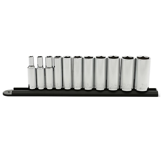 SKT SET 11PC 3/8DR 6PT SAE STD