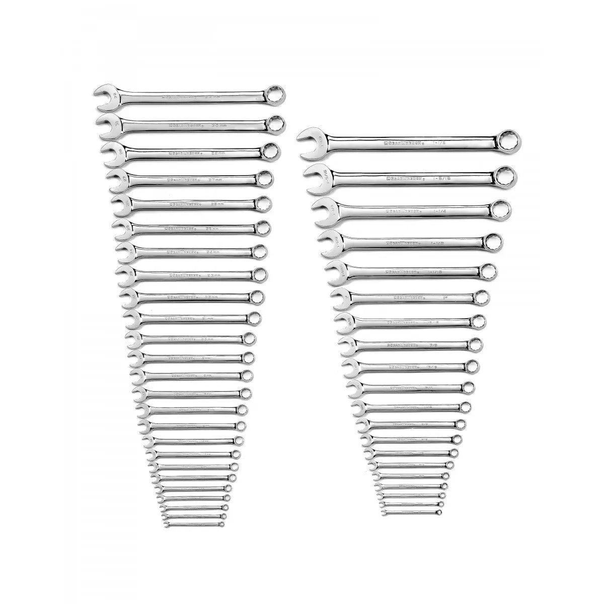 HI-VIZ SET WR MSTR COMB MET/SAE 44PC