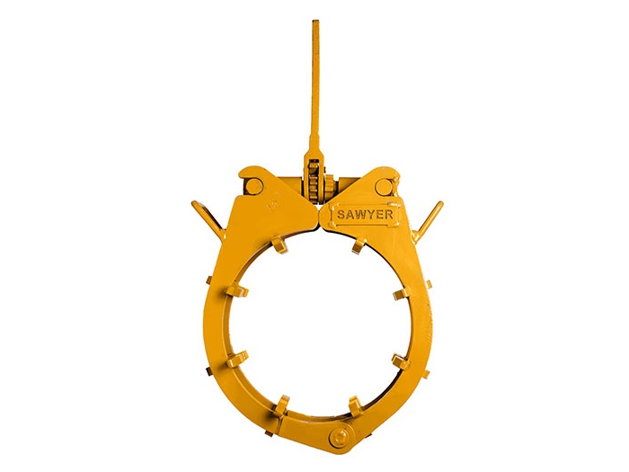 6 in. Std Duty Ratchet No Tack Pipe Clamp