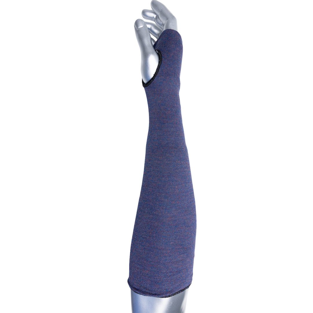 ASP ARAMID 2-PLY SLEEVE, PURPLE, 18 INCH