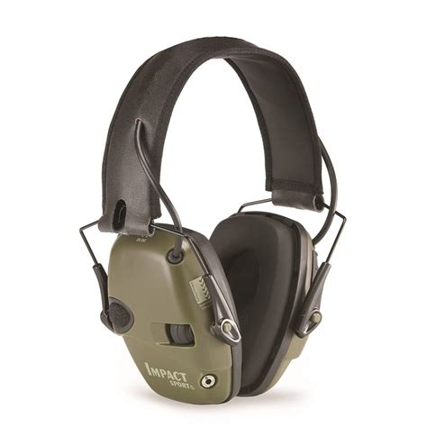EARMUFF,IMPACT SPORT,GREEN SIOC