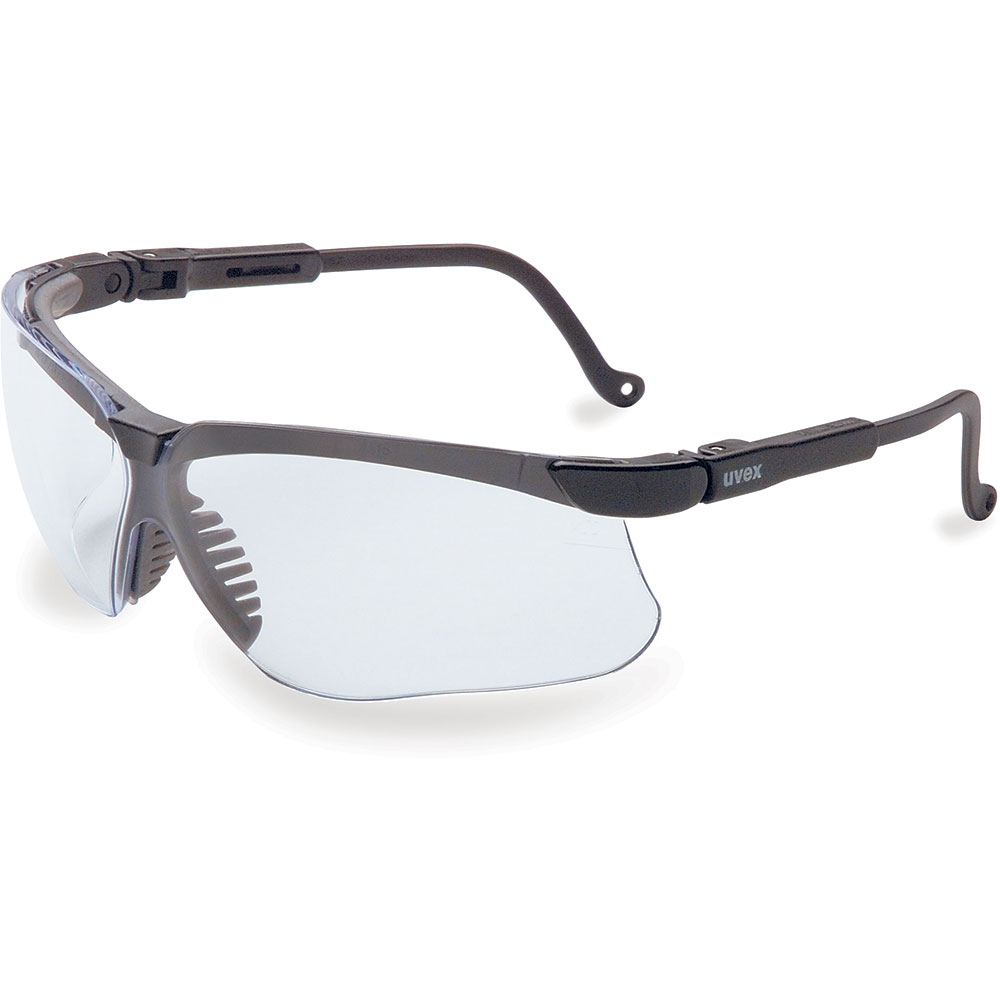 GENESIS BLACK FRAME CLEAR LENS