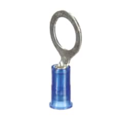 3M™ Scotchlok™ Ring Tongue Terminal, MNG14-38RX, blue, nylon insulated with insulation grip, stud size 3/8 in (0.95 cm), 16-14 A