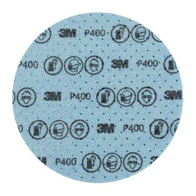 3M™ Hookit™ Flexible Foam Abrasive Disc 33538, P400, 6 in (150 mm), 20 Discs/Carton, 4 Cartons/Case
