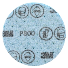3M™ Hookit™ Flexible Foam Abrasive Disc 33550, P800, 3 in (75 mm), 20 Discs/Carton, 4 Cartons/Case