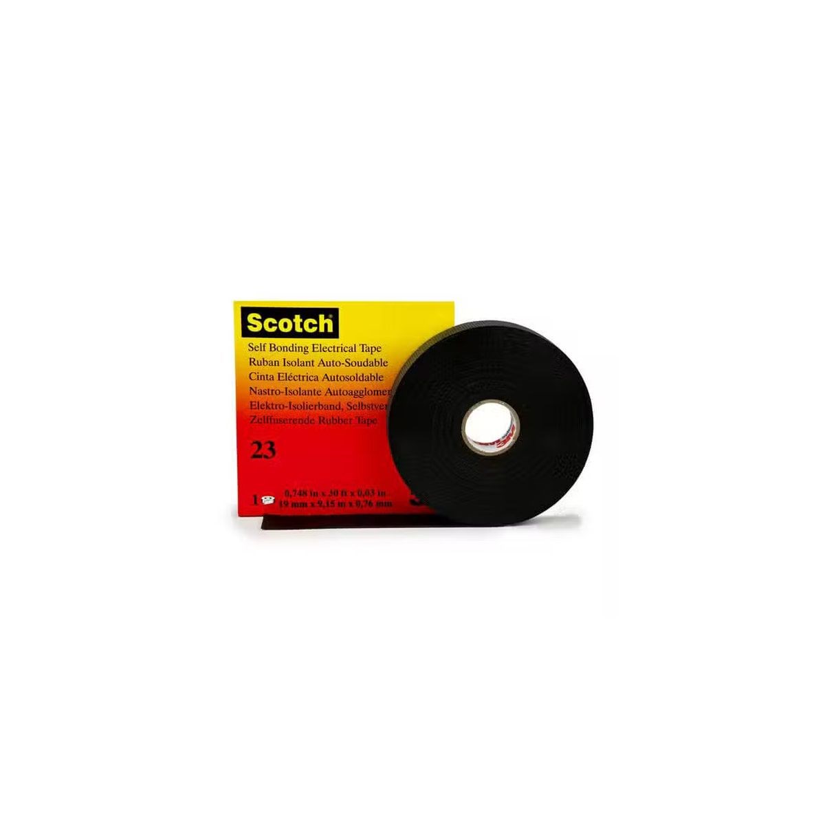 Scotch® Rubber Splicing Tape 23, 25 mm x 9.15 m