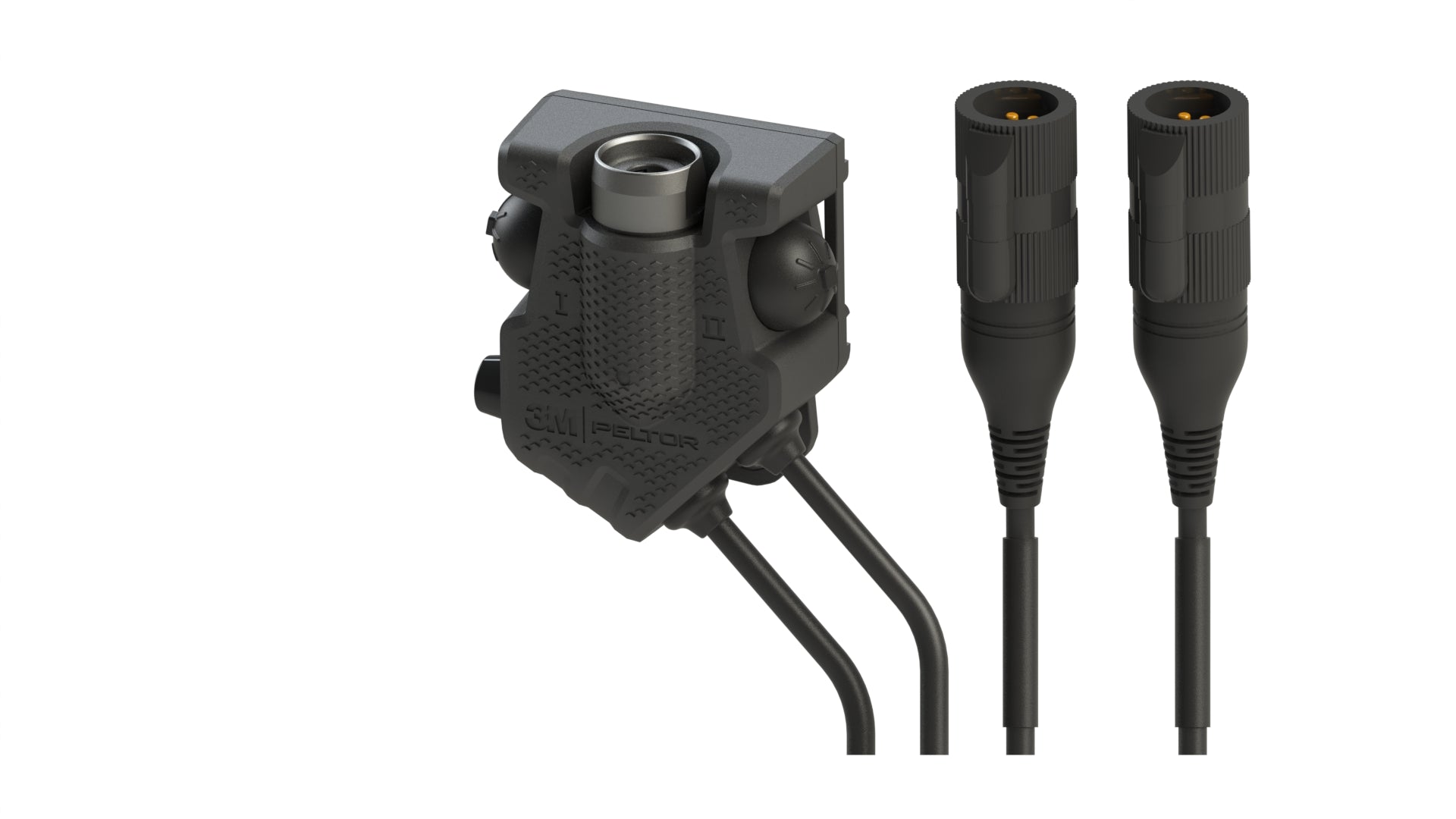 3M™ PELTOR™ FL7000 Push to Talk Adapter, FL705-152A-02, 5-pin Hdst DL, 6-pin NATO