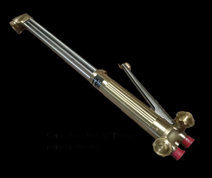 Cutting Torch, Med/Hvy Dty 18" Prop 90 deg, Head Mix