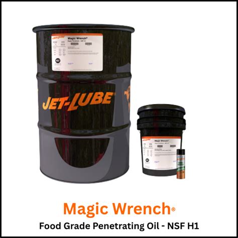 Magic Wrench® Food Grade Penetrating Oil – NSF H1