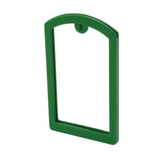 Label Pocket Frame –DK GREEN