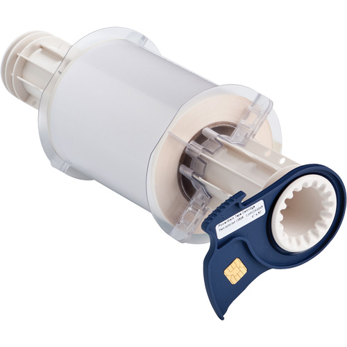 High-Performance Label Printer Tape, Polyester, Clear, 4" Width