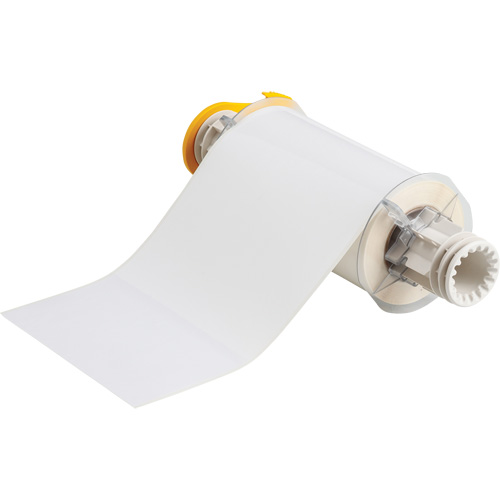 Low-Halide Printer Tape, Polyester, White, 6" Width