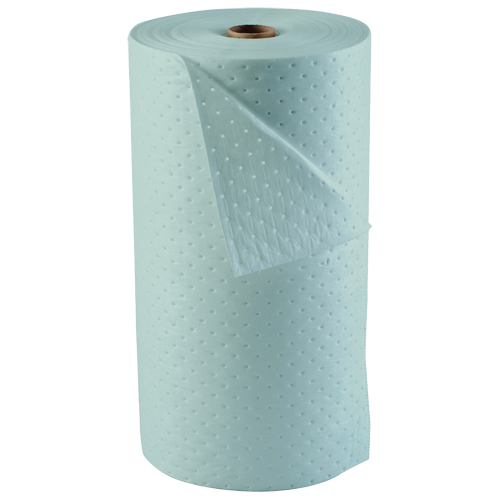 Universal Plus™ Sorbent Pads, Mediumweight, 150' L x 30" W, 39 gal. Absorbancy