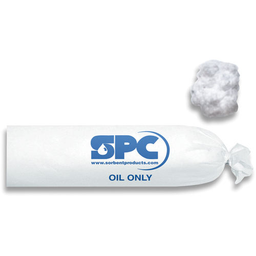 SPC® Absorbent SOCs, Oil Only, 28 gal. Absorbancy, 3" W x 4' L, Pack of 30