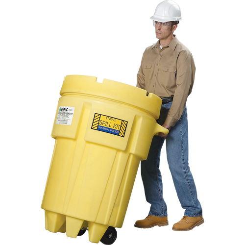 Wheeled Overpack® 95 Salvage Drums, 95 US gal., Mobile