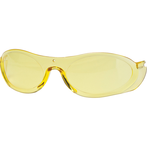 North® Tornado Safety Glasses Replacement Lens, Anti-Fog/Anti-Scratch, Amber, F5
