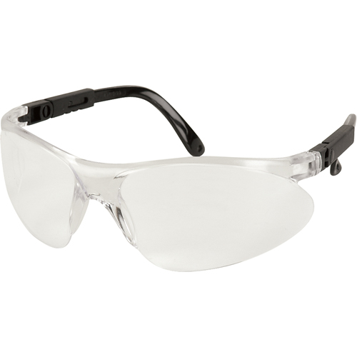 JS405 Safety Glasses, Clear Lens, Anti-Fog/Anti-Scratch, Meets/Exceeds CSA Z94.3