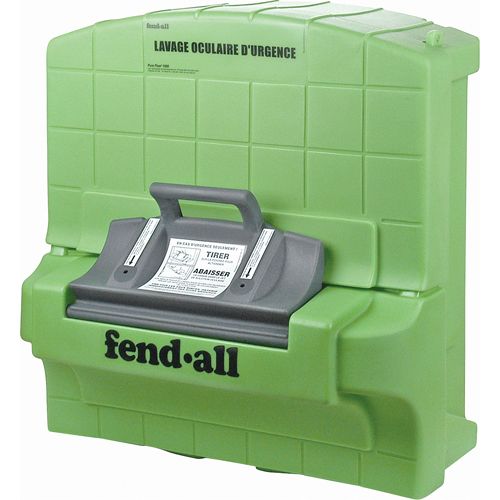 French Instructions for Fendall Pure Flow 1000® Eyewash Station, Gravity-Fed, 7 gal. Capacity, Meets ANSI Z358.1