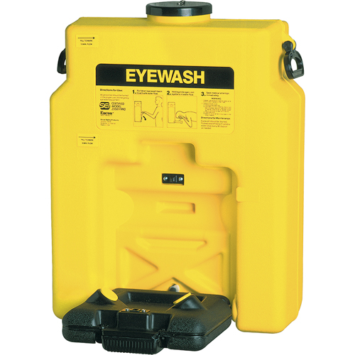 Eyewash, Gravity-Fed, 14 gal. Capacity, Meets ANSI Z358.1