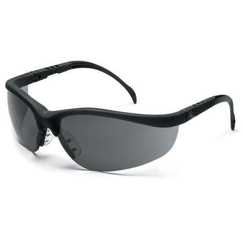 Klondike® Safety Glasses, Grey/Smoke Lens, Anti-Fog/Anti-Scratch, Meets/Exceeds CSA Z94.3