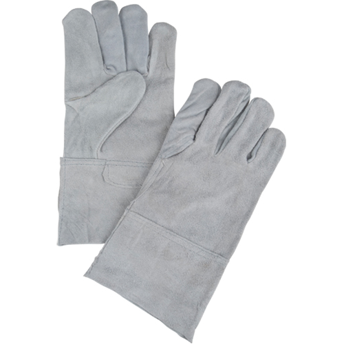 Standard-Duty Work Gloves, Large, Split Cowhide Palm