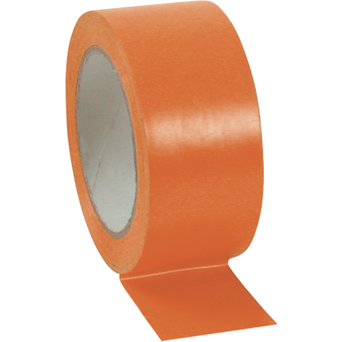 Aisle Marking Tape, 2" x 108', PVC, Orange