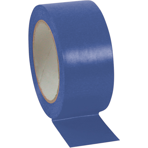 Aisle Marking Tape, 3" x 108', Vinyl, Blue