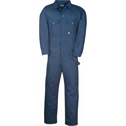 Westex Indura®FR-7A® Coveralls, Size 52, Navy Blue